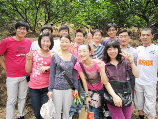 崂山杏园-农家宴之行